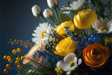 Spring bouquet, Generative AI