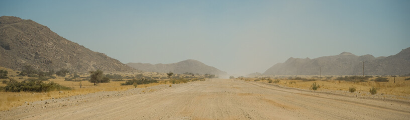 Road in the Namib-Naukluft region of Namibia