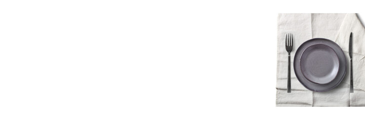 Tischgedeck / Banner / Textfreiraum