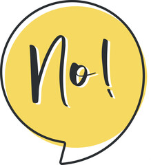 No comic speech bubble in pop art style. Comic speech. Dialog window. Yellow banner for sale.
