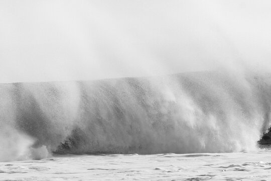 Close-up of large splashing ocean wave,&Acirc;&nbsp;Tenerife, Canary Islands, Spain