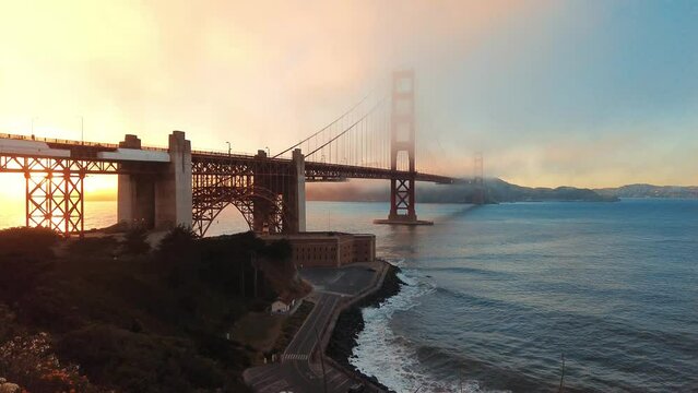San Francisco city fog