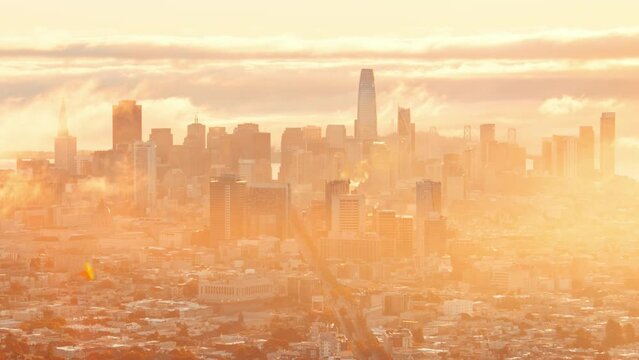 San Francisco city downtown