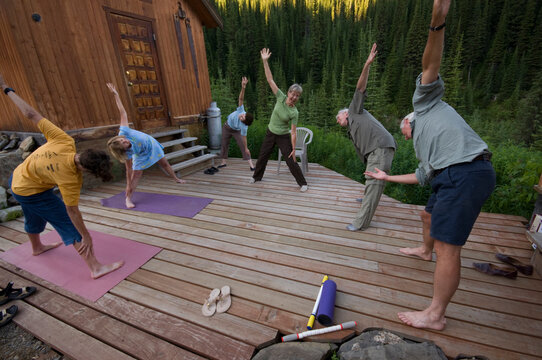 Summer trekking near Ruby Creek Lodge. Valhallas. New Denver, British Columbia, Canada