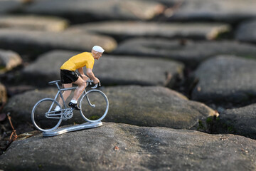 Mur de Grammont Geraardsbergen cyclime pavés classique cycliste velo maillot jaune rose champion...