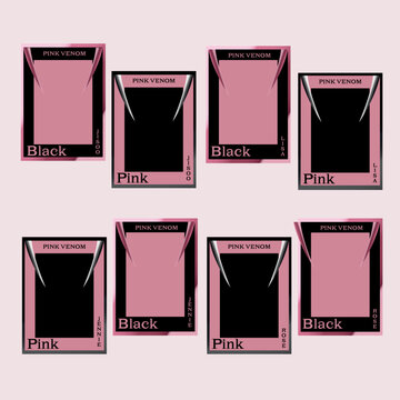 set of cards template