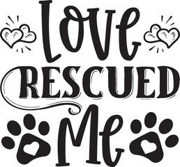 Love Rescued Me Svg