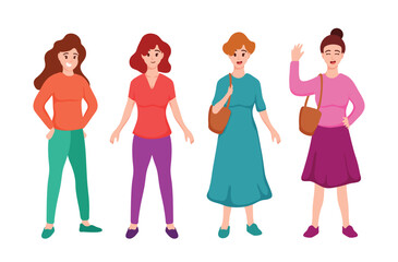 Adult Women in cartoon character,wearing daily colorful costume