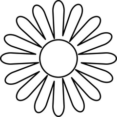 flowers design illustration isolated on transparent background 