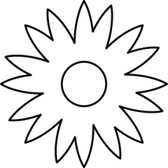 flowers design illustration isolated on transparent background 