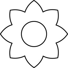 flowers design illustration isolated on transparent background 