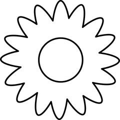 flowers design illustration isolated on transparent background 