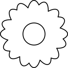 flowers design illustration isolated on transparent background 