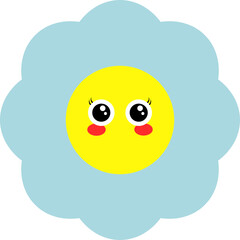 flowers design illustration isolated on transparent background 