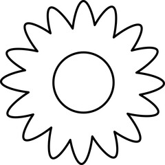 flowers design illustration isolated on transparent background 