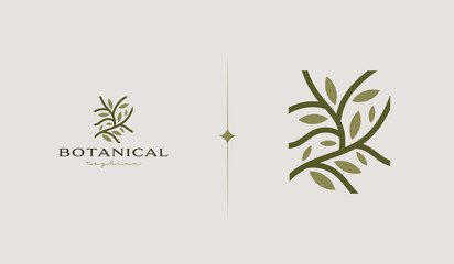 Tree Trunk Logo Template. Universal creative premium symbol. Vector illustration. Creative Minimal design template. Symbol for Corporate Business Identity