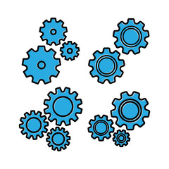 gear icon, cogwheel icon, setting icon