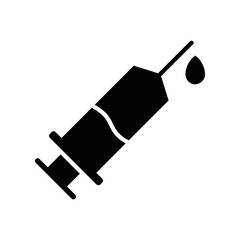 syringe icon vector design template simple and clean