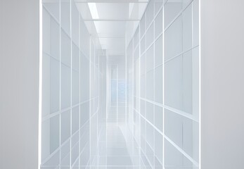 Generative AI,empty white wall