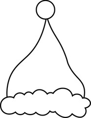 hat vector design illustration isolated on transparent background