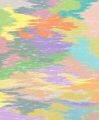  Abstract colorful background, wallpaper. Mixing pastels ,  watercolors, oils and acrylics .  - 562719486