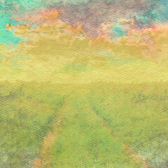 retro watercolor background