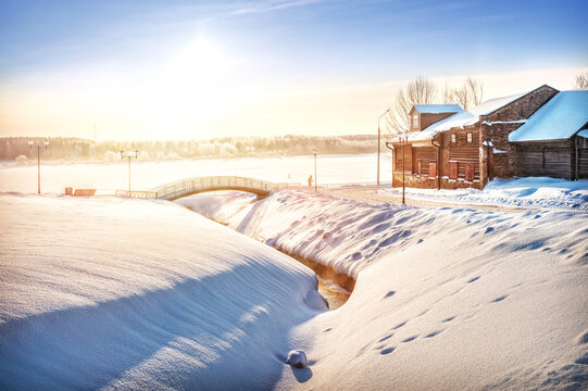 Rattlesnake Creek, Nagornaya Street, Myshkin, Yaroslavl Region