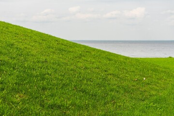RUSSIA, SAINT PETERSBURG, MAY 17, 2021: Peterhof - Palace and park ensemble on the shore of the Gulf of Finland