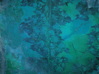 Fototapeta na wymiar Blue grunge italian wall texture