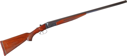 "Side-by-side shotgun