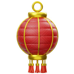Chinese Lantern 3D Icon
