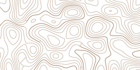 Fototapeta premium Abstract Topographic map background with wave line. gradient multicolor wave curve lines banner background design. Vector illustration. Line topography map contour background.