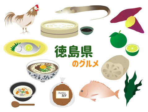 徳島県の食べ物、名物、名産