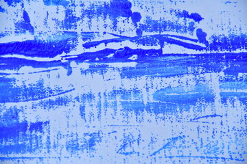 Hintergrundbild in verschiedenen Blautönen  auf Papier