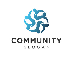 Logo about Community on a white background. created using the CorelDraw application.