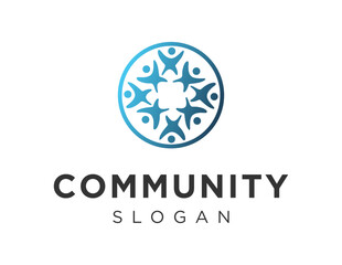 Logo about Community on a white background. created using the CorelDraw application.