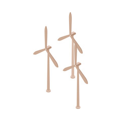 Isometric Wind Turbines