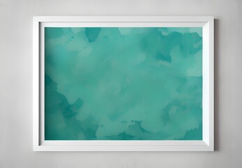 Generative AI,directly above shot of blank picture frame on wall