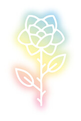 Collection of Flower neon