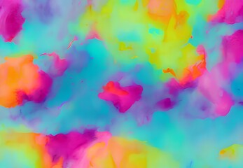 Fototapeta na wymiar Generative AI,full frame shot of multi colored abstract background