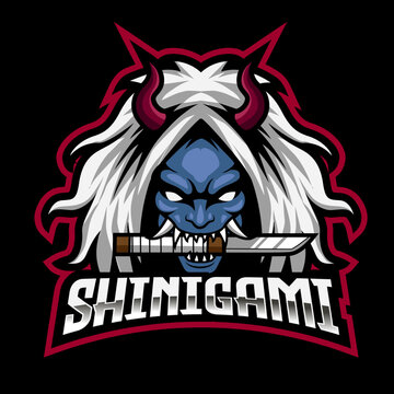 Shinigami Esport Mascot Logo Design