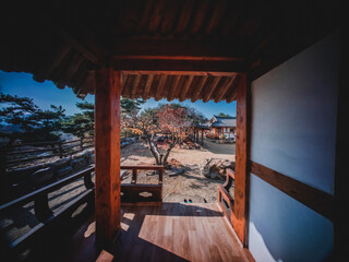 전통적인 한옥 종갓집들과 풍경