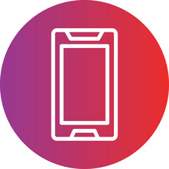 Mobile Phone Icon Style