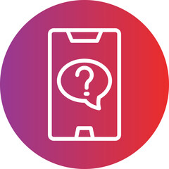 Online Question Icon Style