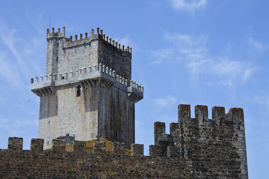 Der Bergfried der Burg von Beja