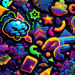 Obraz premium Down At The Arcade 'Generative AI' 'AI' 'Generative'