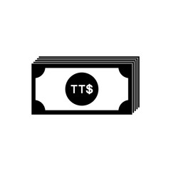 Trinidad and Tobago Currency Symbol, Trinidad and Tobago Dollar Icon, TTD Sign. Vector Illustration