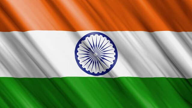 official waving flag of india, independence day concept, 4K, republic of india
