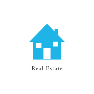 Free vector real estate logo template design