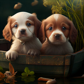 Brittany created using Midjourney generative AI	